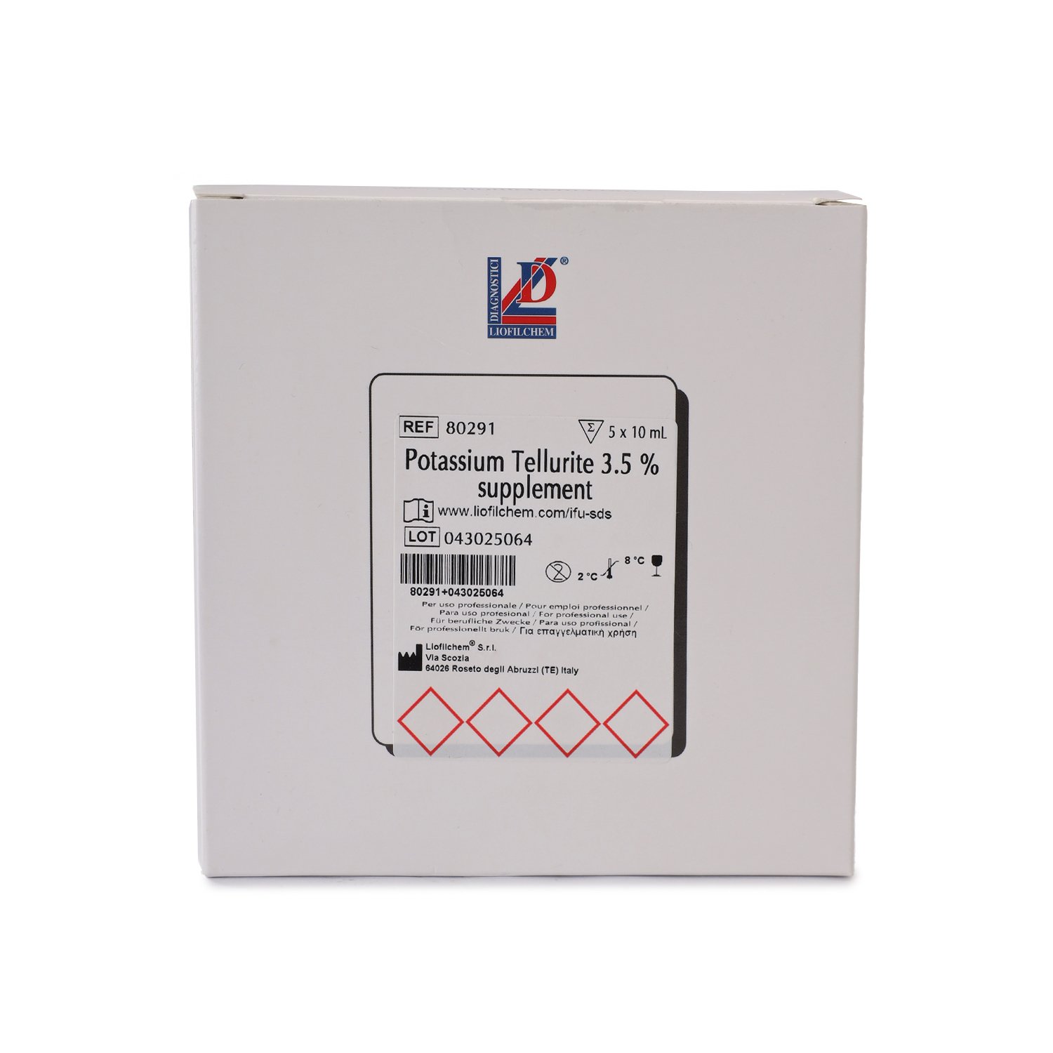 POTASSIUM TELLURITE 3.5% supplement